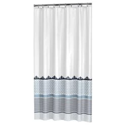 Sealskin Douchegordijn Marrakech Blauw 180x200 Cm