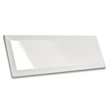 Wandtegel Metro XL Hoogglans Wit 15x45 Cm 1 M² - Afbeelding 2