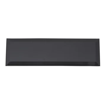 Wandtegel Metro Zwart 10x30 Cm 0,9m²