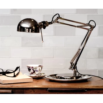 Wandtegel Isar Wit 7,5x15 Cm 0,5m² - Afbeelding 3