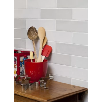 Wandtegel Isar Wit 7,5x15 Cm 0,5m² - Afbeelding 5