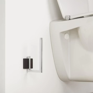 Tiger Reserverolhouder Zenna Hangend Chroom/Wengé - Afbeelding 3