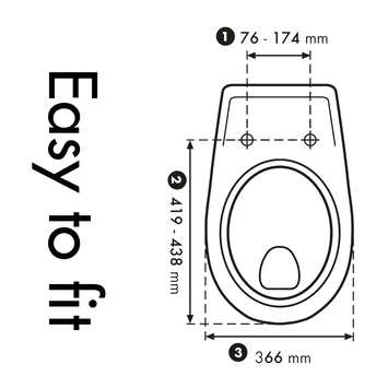 Cedo Monster Wc Bril Softclose Duroplast - Afbeelding 3