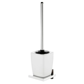 Tiger Toiletborstelhouder Zenna Hangend Chroom/Wengé