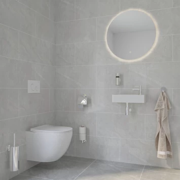 Marho Reserverolhouder Luxor Chroom - Afbeelding 3