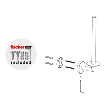 Marho Reserverolhouder Luxor Chroom - Afbeelding 6