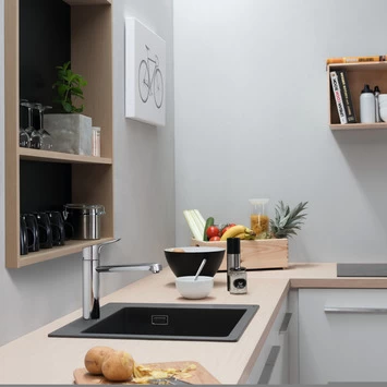 Hansgrohe Keukenkraan Focus M43 Met Hendel RVS 120 - Afbeelding 3