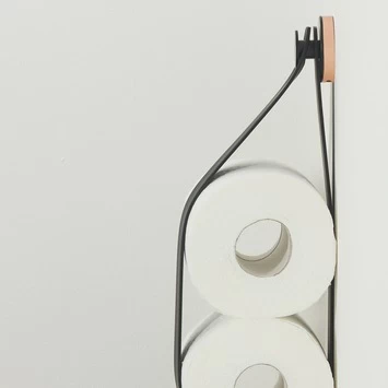 Tiger Reserverolhouder Urban Zwart - Afbeelding 5