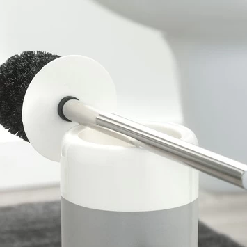 Sealskin Toiletborstelhouder Sphere Lichtgrijs Keramiek - Afbeelding 3