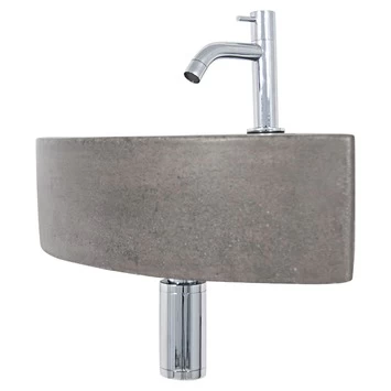 Atlantic Kevin Fonteinset Kwartrond Beton - Afbeelding 2