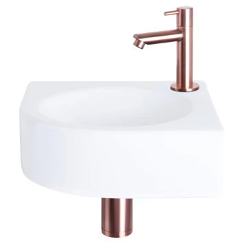 Differnz Cleo Hoekfontein Wit 30X30X10 Cm - Afbeelding 4