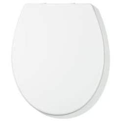 WC Bril Riga Wit Kunststof Met Softclose