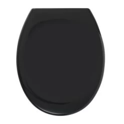 Tiger WC Bril Mason Zwart Kunststof Met Softclose