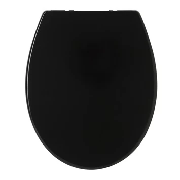 Tiger WC Bril Aiden Zwart Kunststof Met Softclose