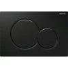 Geberit Bedieningspaneel Sigma 01 Zwart Glanzend